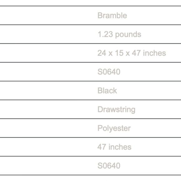 Bramble 47" x Large Gate Check Stroller Bag for Airplane Waterproof Adjustable - Picture 8 of 10